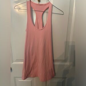 Lululemon light pink racerback top perfect condition size small